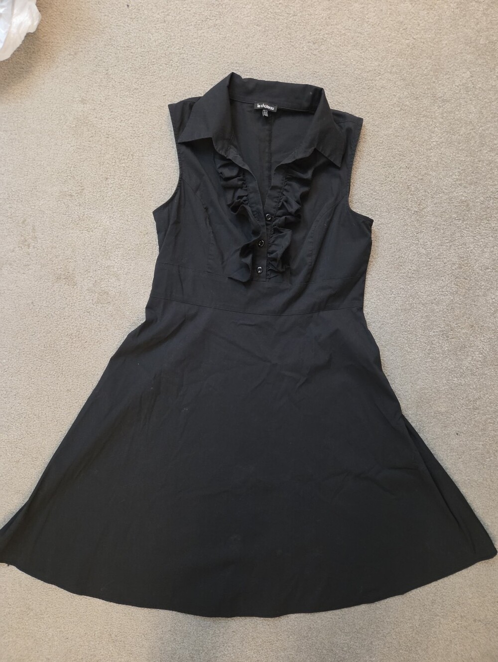 Sz XL VINTAGE Le Chateau FIT & FLARE dress